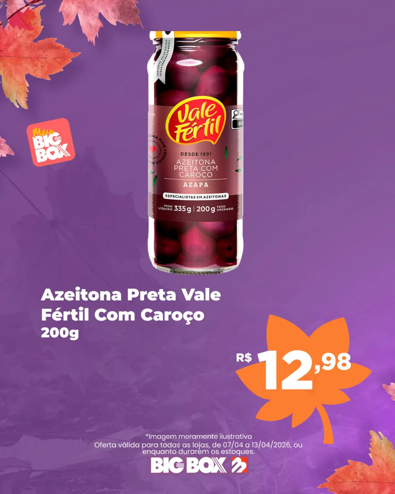 Big Box Folheto - válido de 07.04.2026 | Página: 7 | Produtos: Azeitonas