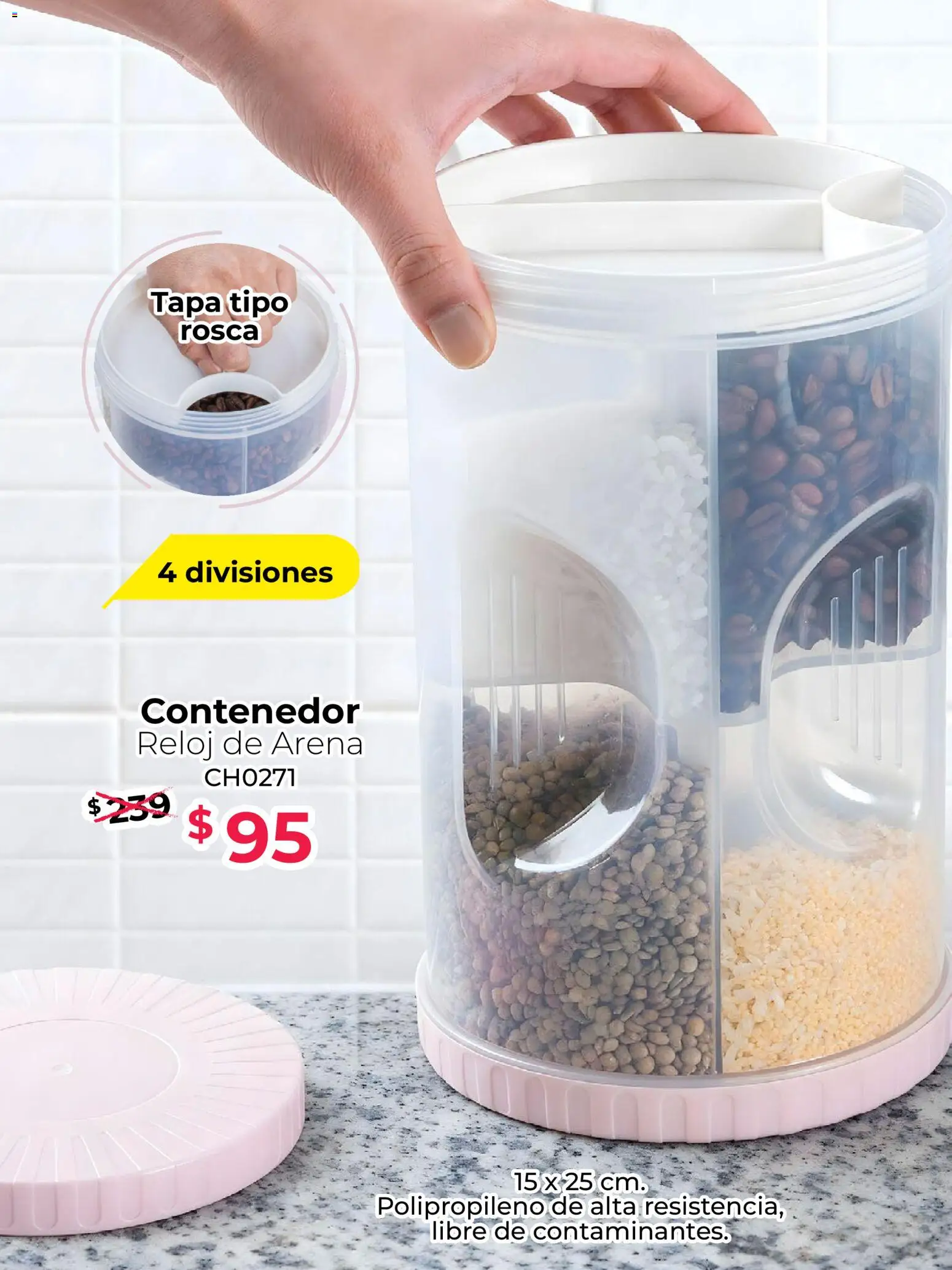 Nuevas ofertas de Colchas Concord válidas en toda la República Mexicana desde el 01.01.2026. ¡Encuentra las mejores ofertas en Colchas Concord catálogo! | Página: 59 | Productos: Contenedor, Reloj