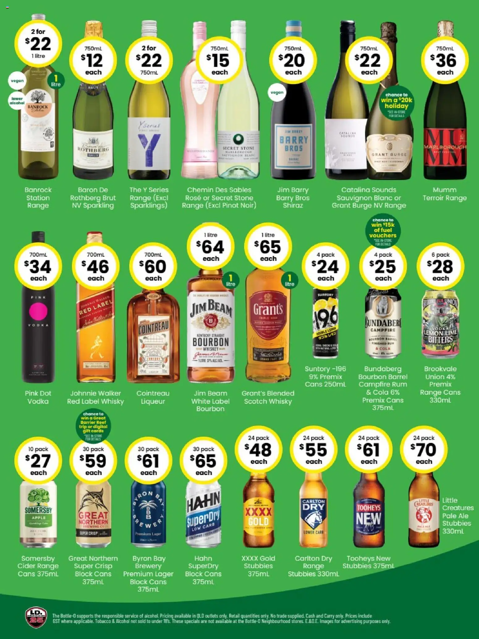 The Bottle-O catalogue - valid from 24.11.2025 | Page: 2 | Products: Bourbon, Rum, Lemon, Scotch