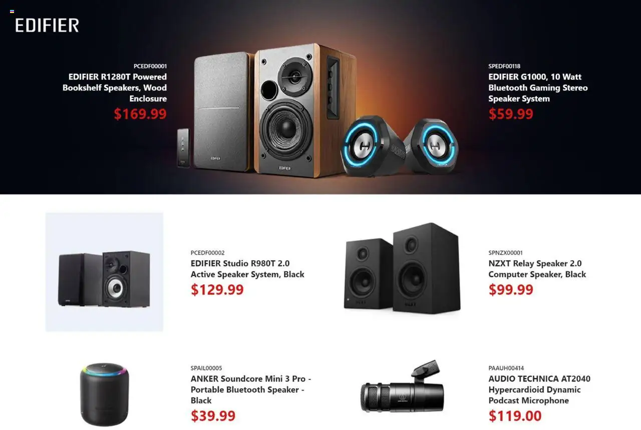 Canada Computers flyer valid from 29.08.2025 | Page: 27 | Products: Computer, Audio, Microphone, Speaker