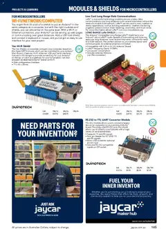 Preview of Jaycar Engineering & Scientific Catalogue 2025/2026  - valid from 09.07.2025 | Page: 145