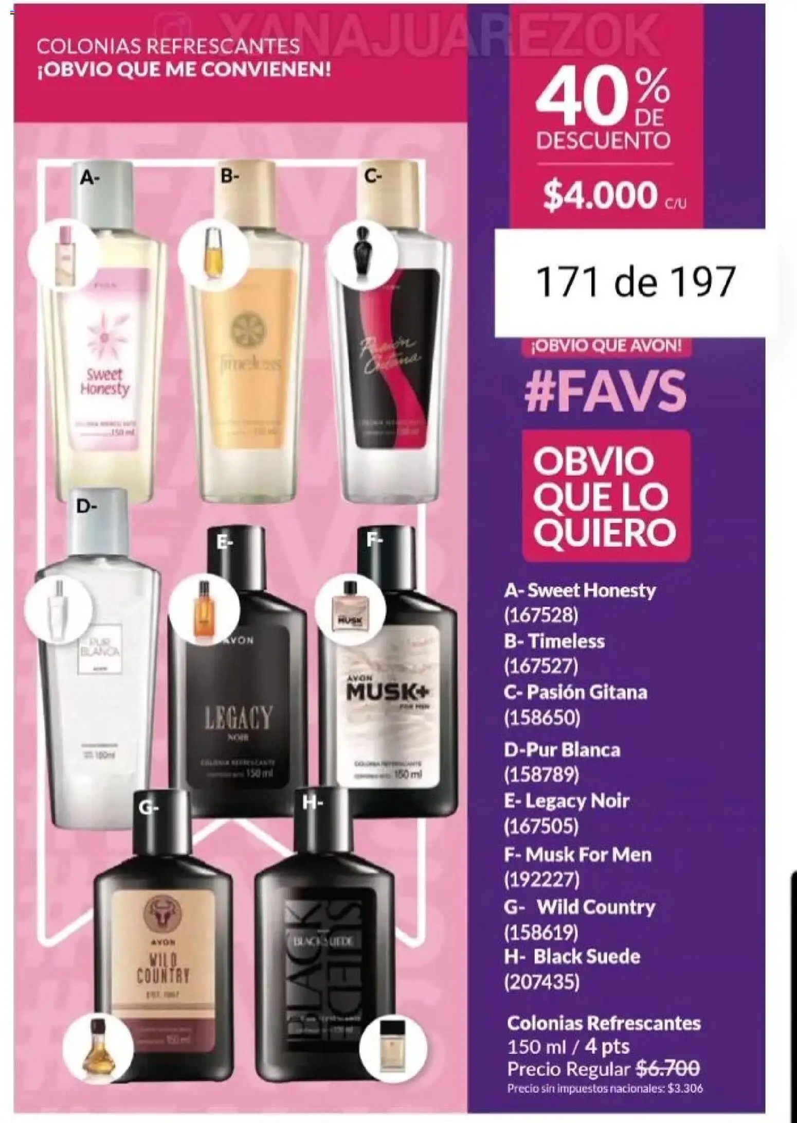 Catálogo AVON Campaña 15/2025 │ válido desde el 23.10.2025 | Página: 149