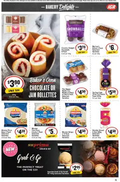 Preview of IGA Catalogue QLD - valid from 22.10.2025 | Page: 18 | Products: Crab, Pizza, Muffins, Oven