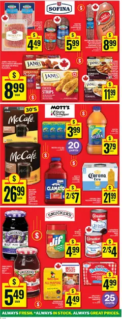 Preview of Food Basics - Cornwall from shop Food Basics valid from 22.01.2026 | Page: 7 | Products: Tea, Milk, Beer, Chicken