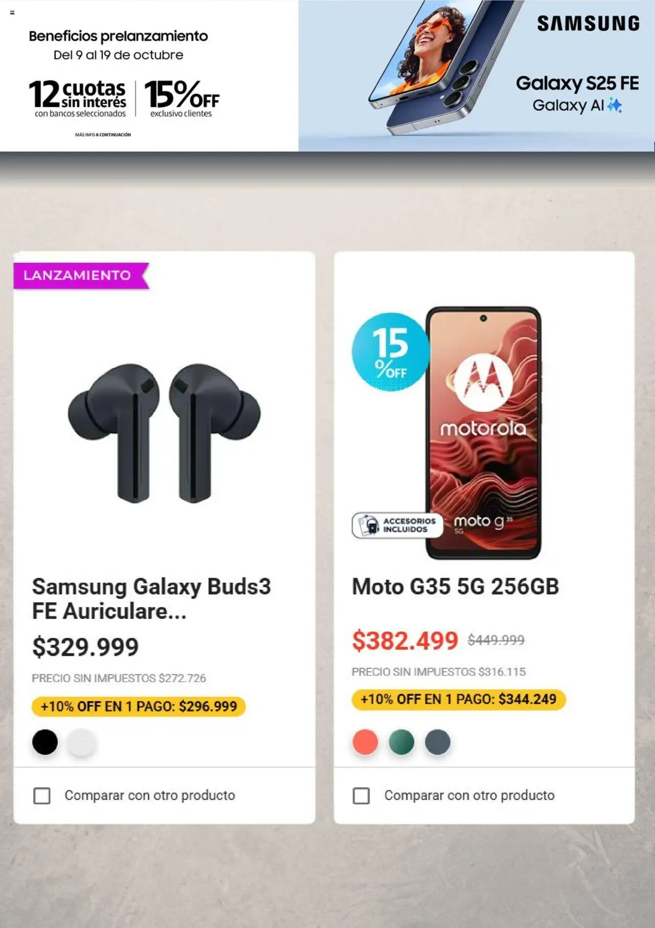 Claro catálogo │ válido desde el 15.10.2025 | Página: 5