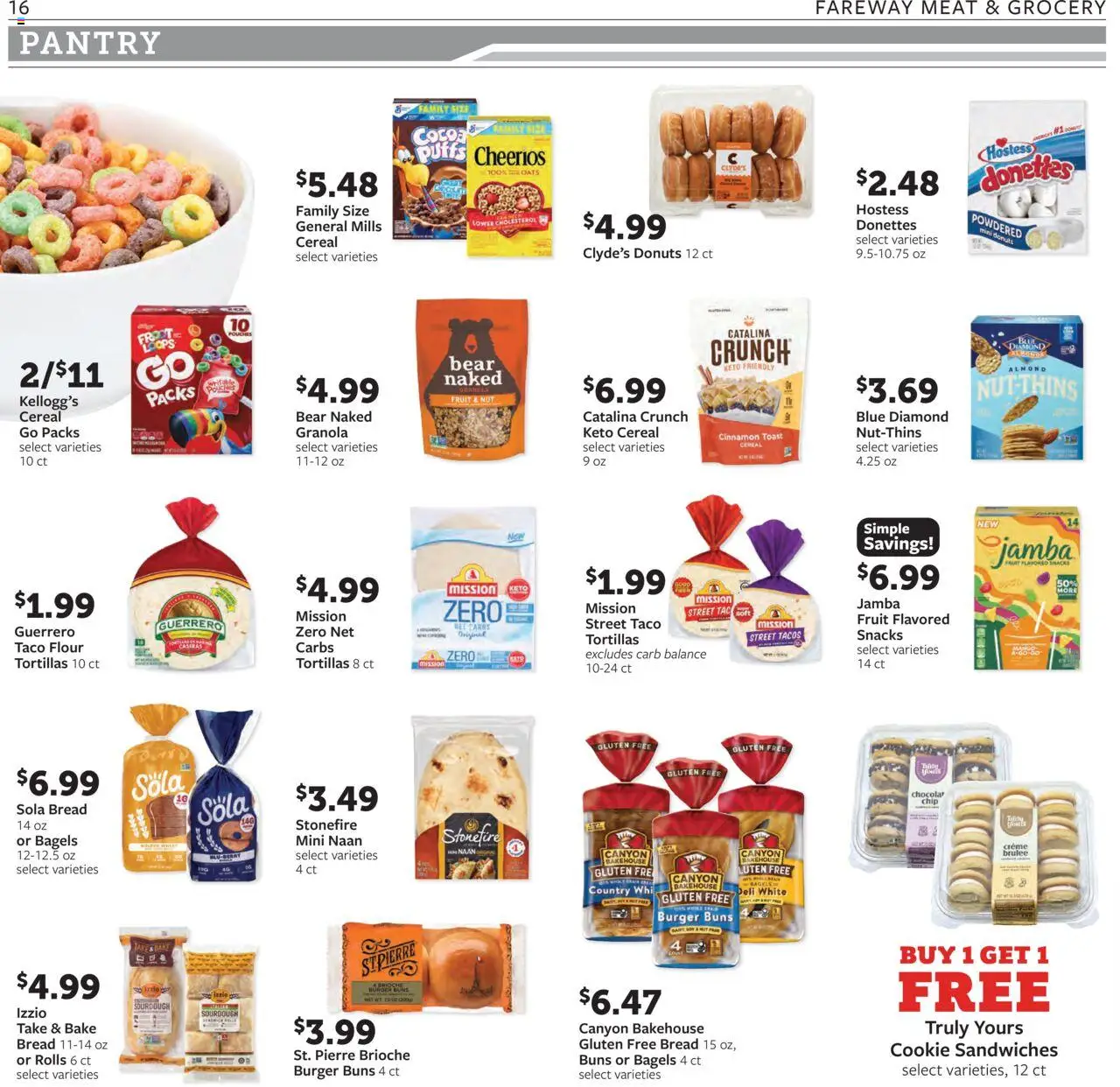 Fareway Weekly Ad - valid from 04.08.2025 | Page: 16 | Products: Bread