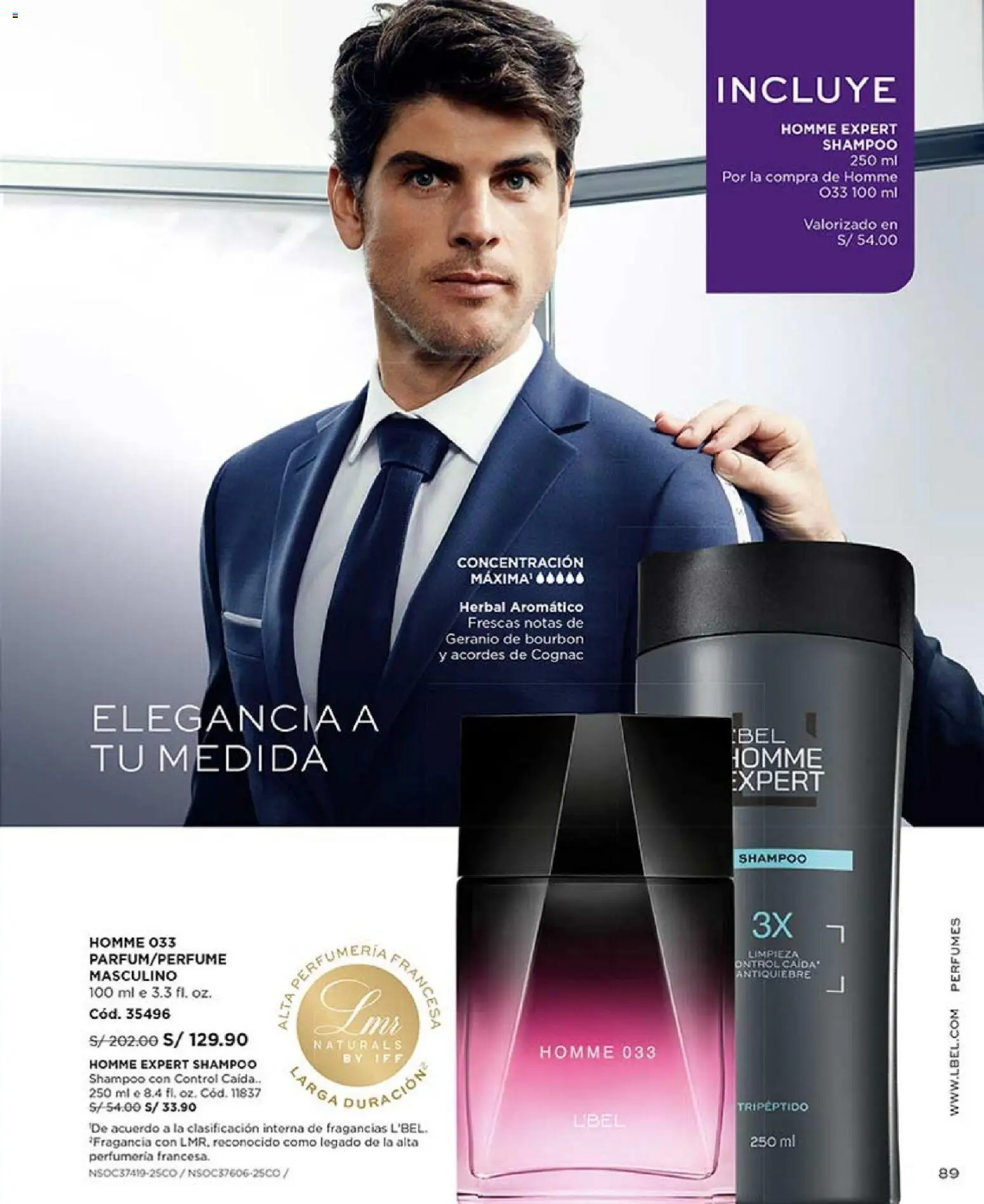 Catálogo L'Bel válido desde 31.01.2026 | Página: 93 | Productos: Shampoo, Perfume, Fragancia