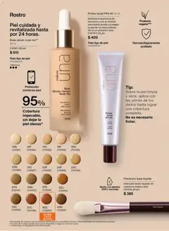 Vista previa de Natura campaña 3 2026, nuevo folleto de la tienda, válido en México a partir del 30.01.2026 | Página: 74 | Productos: Pincel, Serum, Sobre