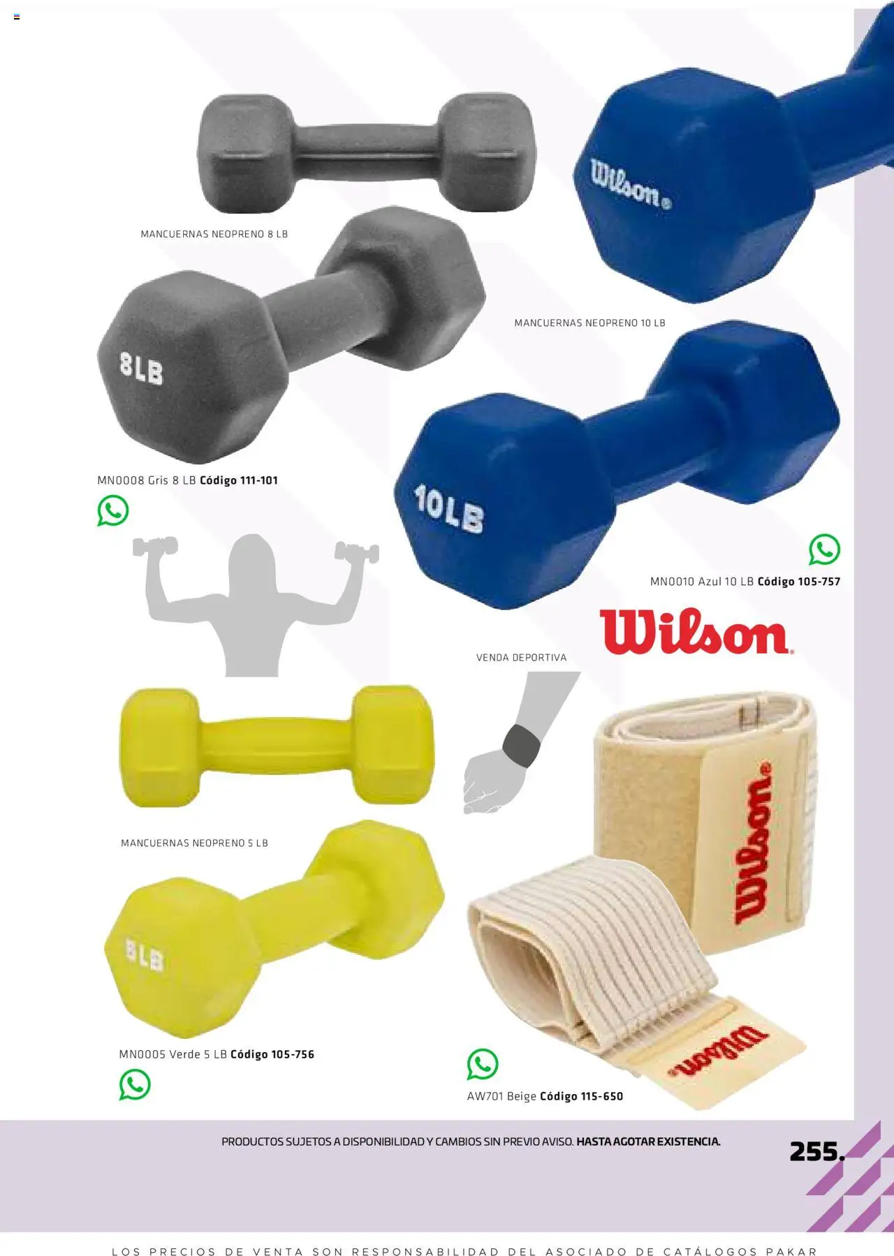 Nuevas ofertas de SC Pakar válidas en toda la República Mexicana desde el 29.08.2025. ¡Encuentra las mejores ofertas en SC Pakar - Catálogo Otoño Women! | Página: 255