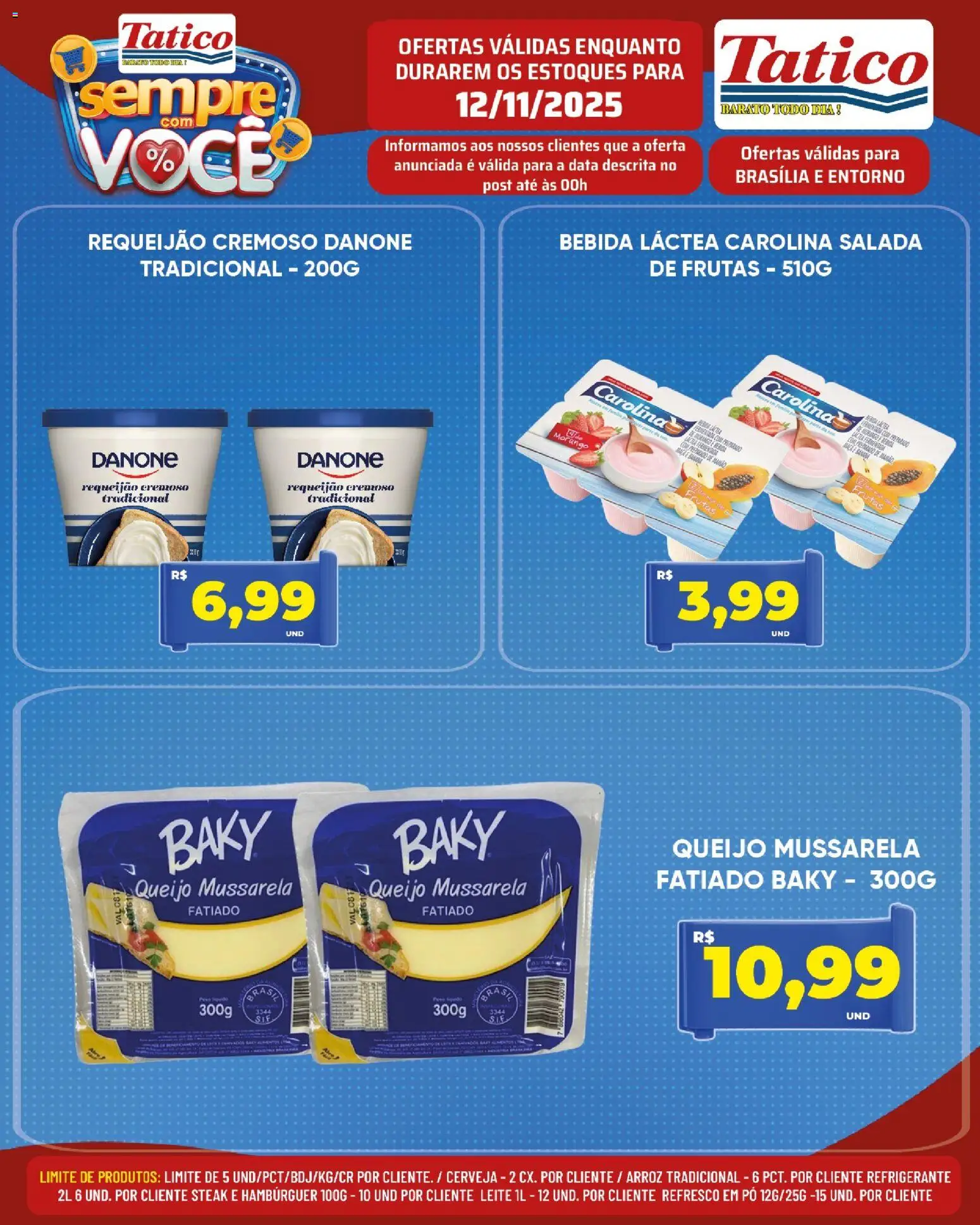 Tatico Folheto - válido de 13.11.2025 | Página: 31 | Produtos: Cerveja, Arroz, Salada, Requeijão