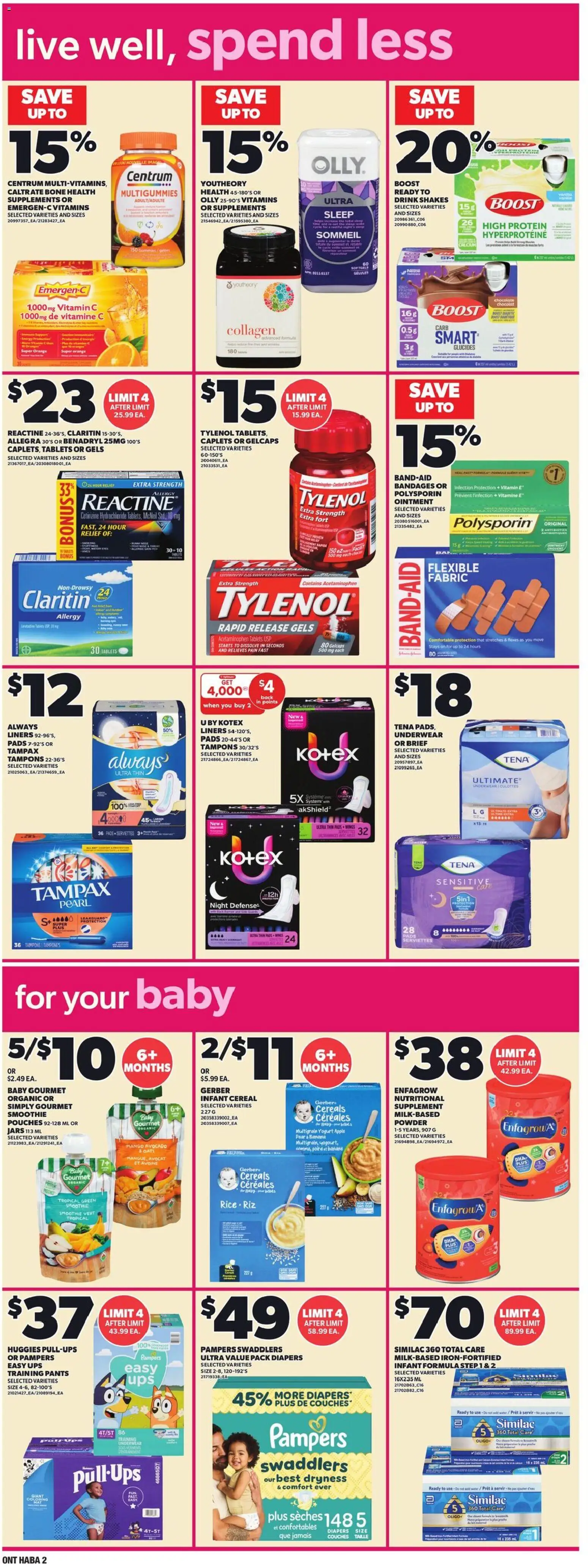 Zehrs flyer valid from 23.04.2026 | Page: 17 | Products: Cereals, Powder, Yogurt, Pants