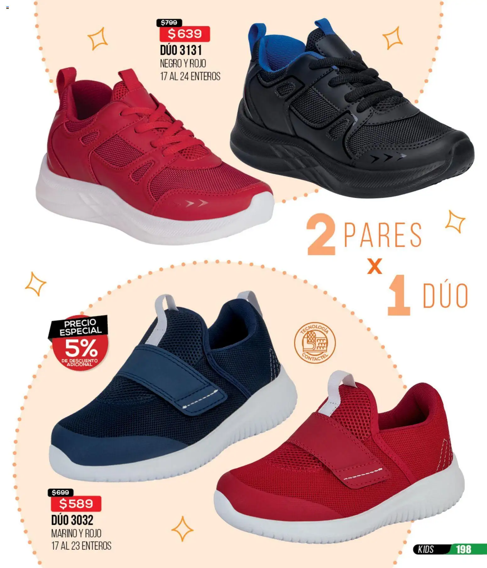 Nuevas ofertas de Cklass válidas en toda la República Mexicana desde el 15.12.2025. ¡Encuentra las mejores ofertas en Cklass catálogo Rebajas fin de año calzado! | Página: 199