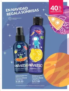 Vista previa de folleto Avon - Ciclo 18 de la Avon válido desde 15.11.2025 | Página: 215 | Productos: Shampoo, Acondicionador
