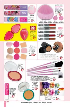 Quatro Estações - Catálogo 05-06-07 - Pré-Visualização do folheto da loja Quatro Estações, válido de 01.05.2026 | Página: 64 | Produtos: Pó, Detergente, Iluminador, Cabo