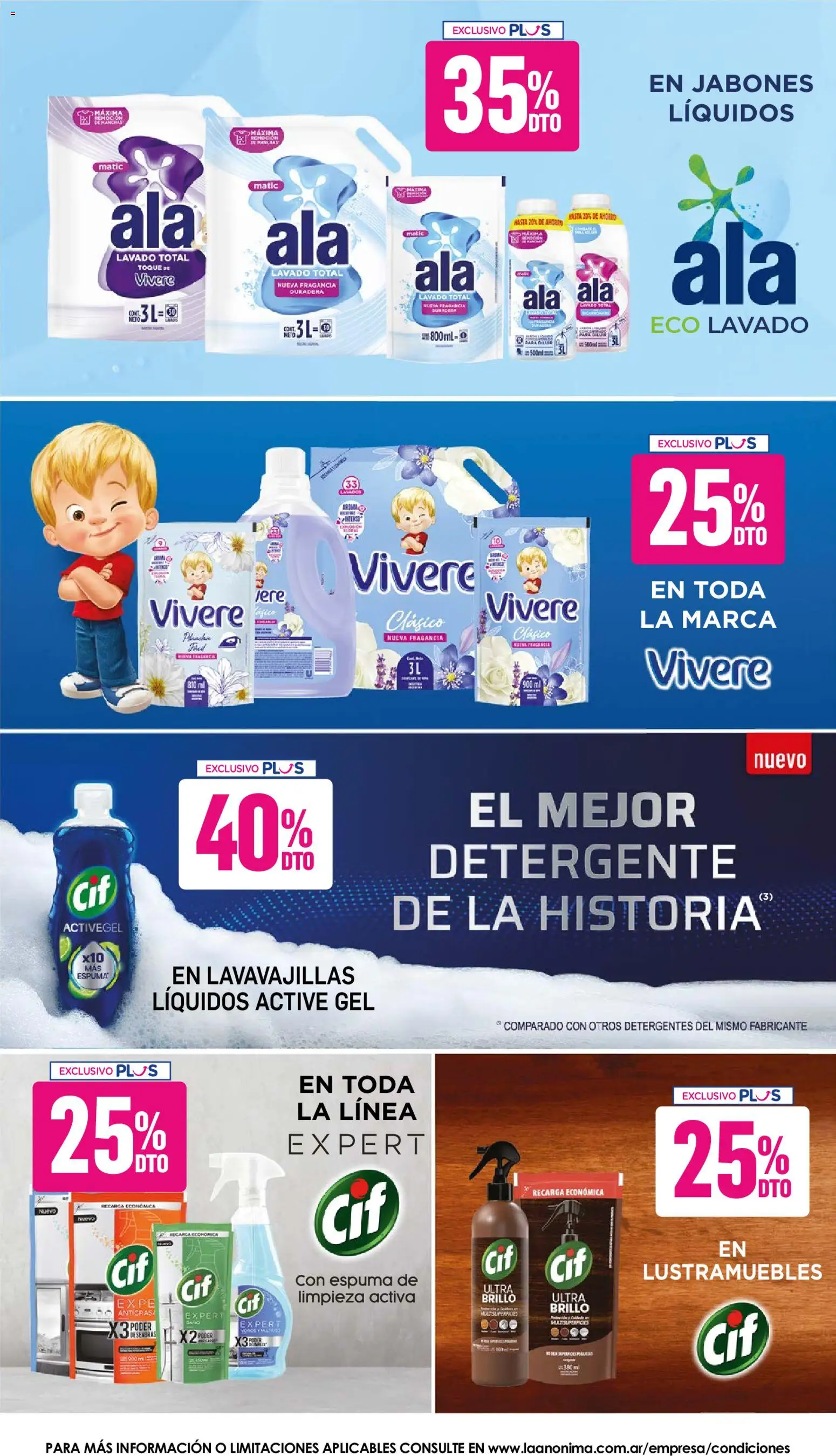 La Anonima catálogo │ válido desde el 13.03.2026 | Página: 30 | Productos: Antigrasa, Lustramuebles, Fragancia, Brillo