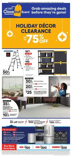 Preview of Lowe's weekly ads valid from 25.12.2025