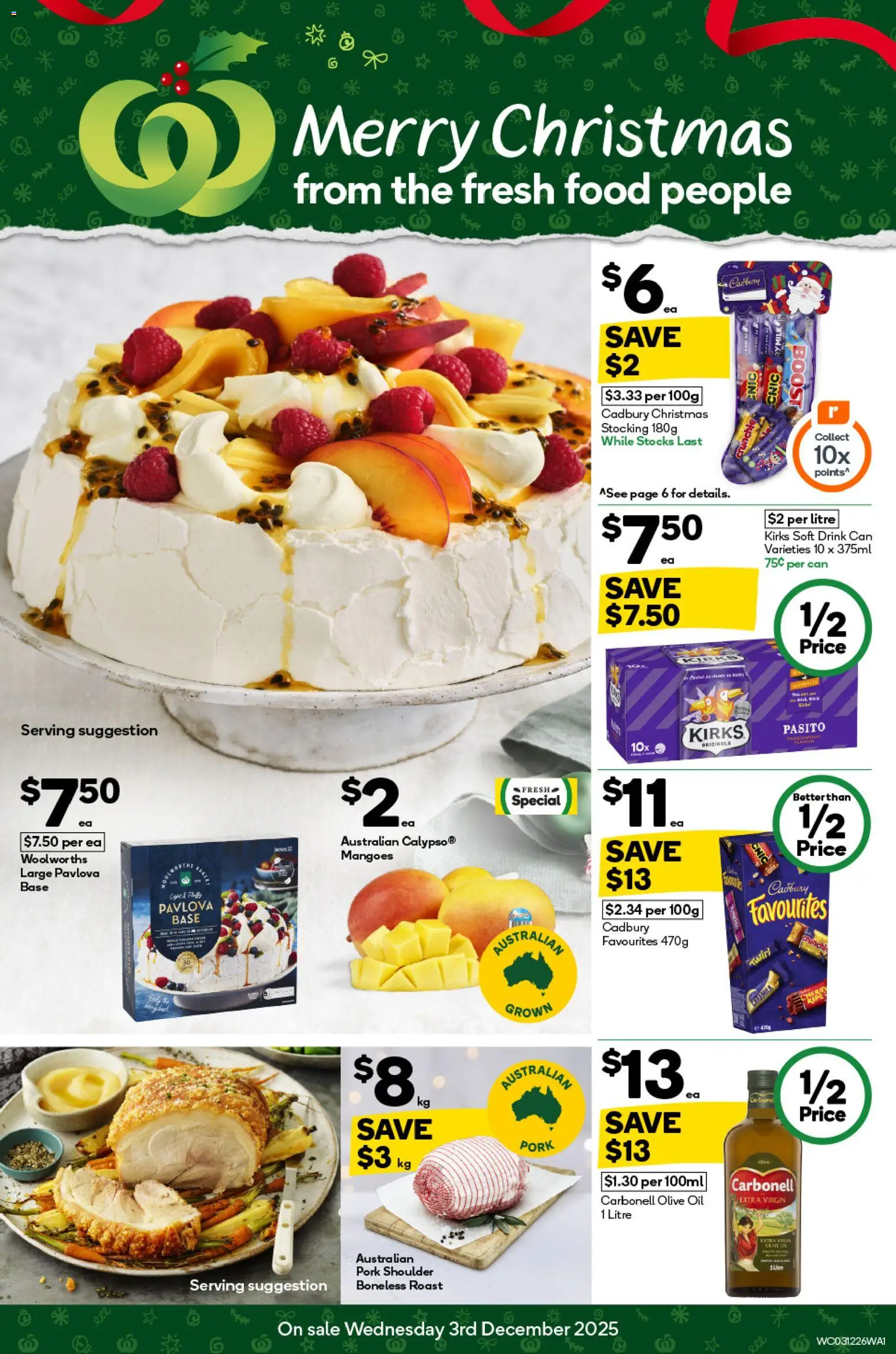 Woolworths catalogue - valid from 03.12.2025 | Page: 1