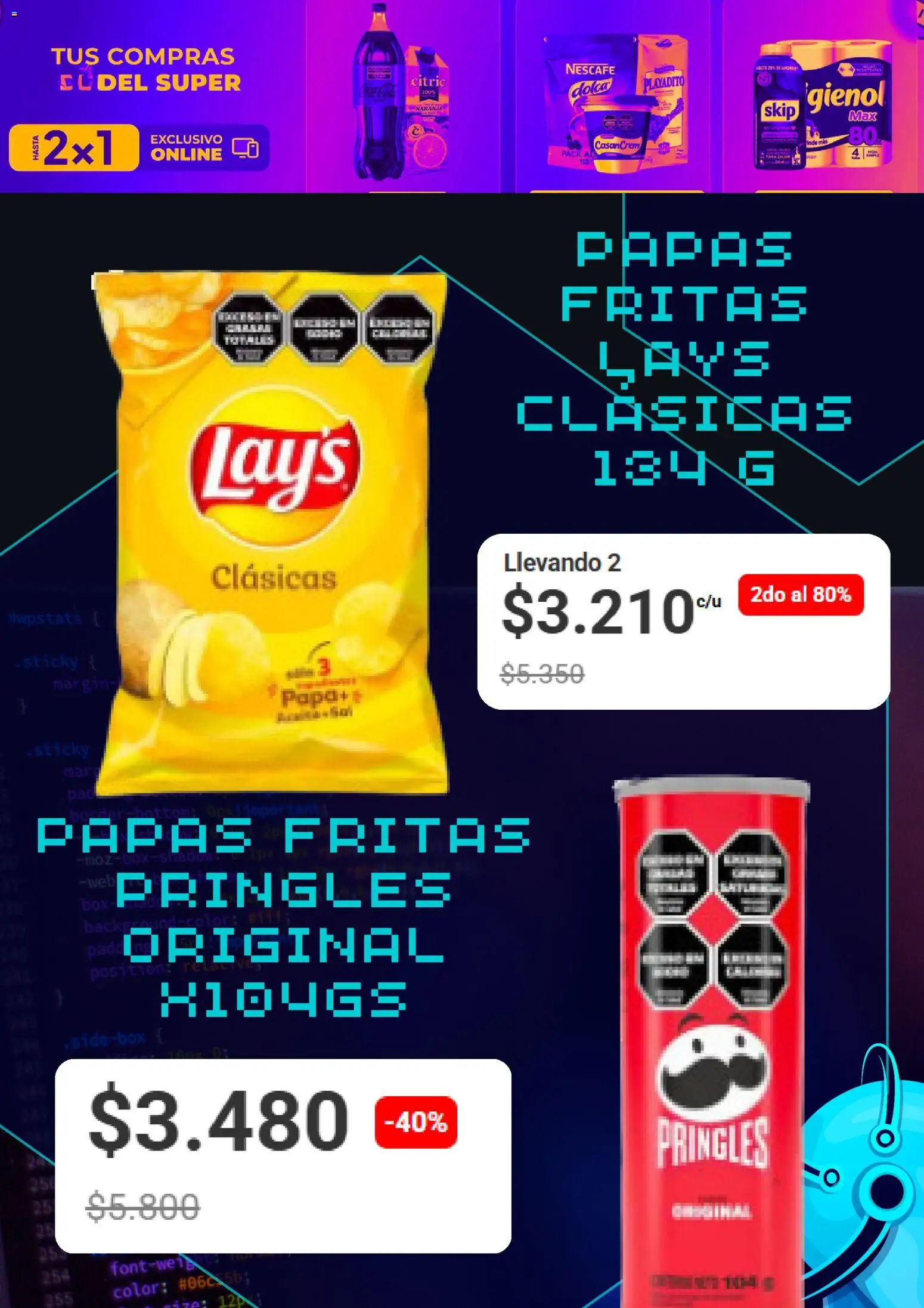 Disco - Cyber Monday  │ válido desde el 03.11.2025 | Página: 3 | Productos: Papa, Papas fritas