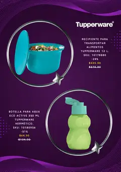 Vista previa de Tupperware Buen Fin , nuevo folleto de la tienda, válido en México a partir del 11.11.2025 | Página: 5 | Productos: Agua, Botella