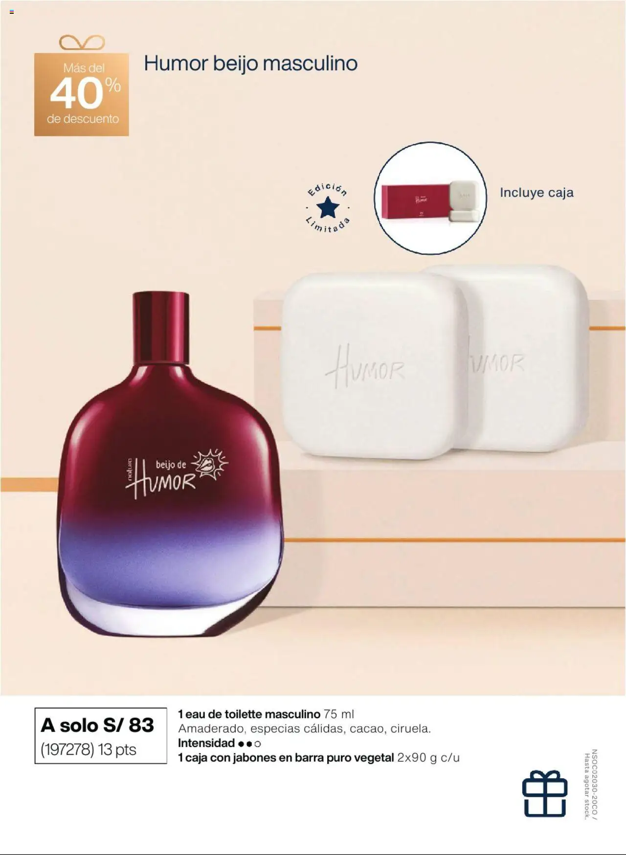 Catálogo Natura válido desde 24.05.2025 | Página: 14 | Productos: Caja, EAU de Toilette