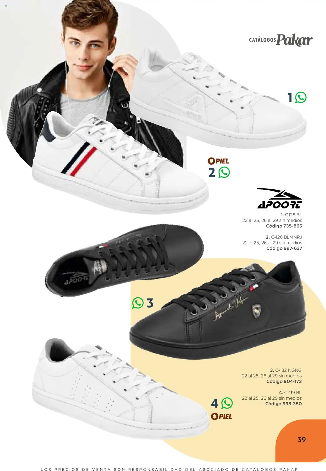 Nuevas ofertas de SC Pakar válidas en toda la República Mexicana desde el 24.07.2025. ¡Encuentra las mejores ofertas en SC Pakar - Catálogo Hombre otoño / invierno! | Página: 39