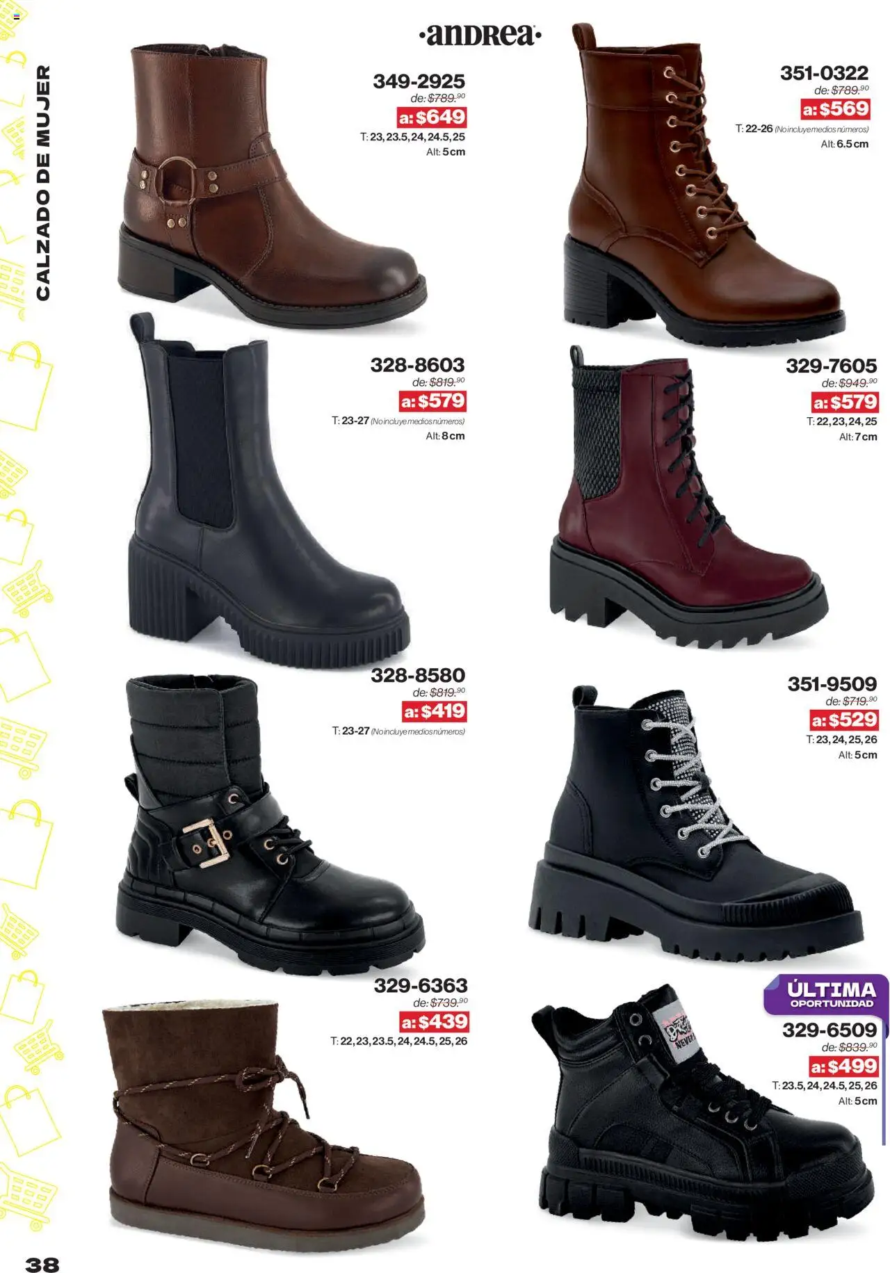 Nuevas ofertas de Andrea válidas en toda la República Mexicana desde el 10.08.2025. ¡Encuentra las mejores ofertas en Andrea - Catálogo Outlet! | Página: 38