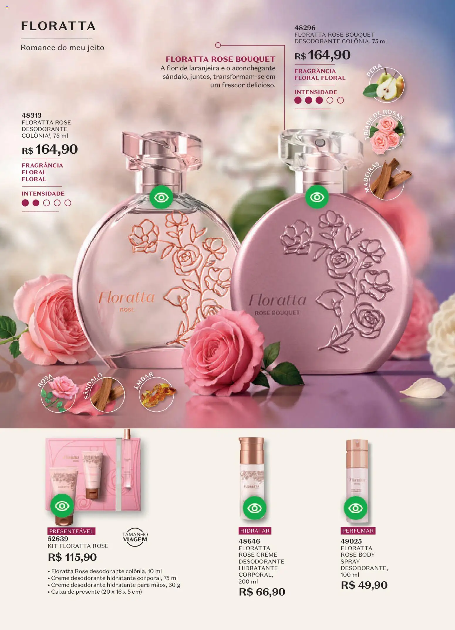 O Boticário Folheto - válido de 23.03.2026 | Página: 76 | Produtos: Fragrância, Madeiras, Caixa, Creme