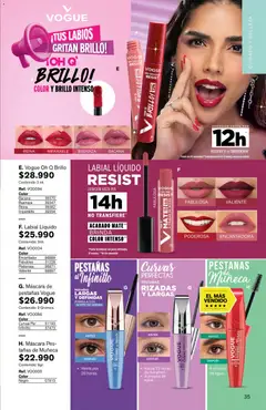 Leonisa catálogo C5/2026 -  Vista previa de la revista de la tienda Leonisa valido desde el 16.03.2026 | Página: 35 | Productos: Brillo, Máscara, Loción tonificante, Aceite