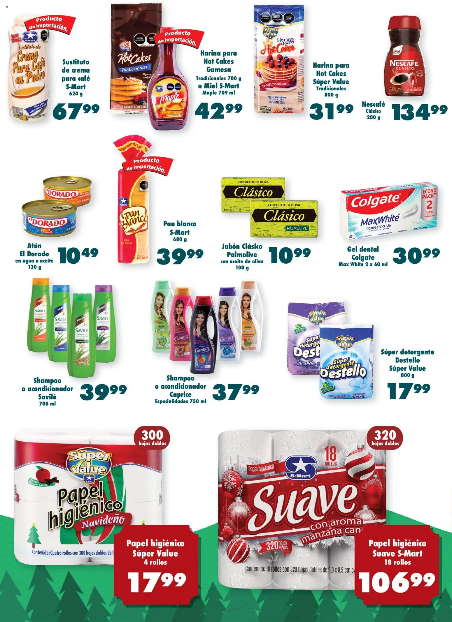Nuevas ofertas de S-Mart válidas en toda la República Mexicana desde el 04.11.2025. ¡Encuentra las mejores ofertas en S-Mart folleto! | Página: 5 | Productos: Detergente, Crema, Agua, Aguacate