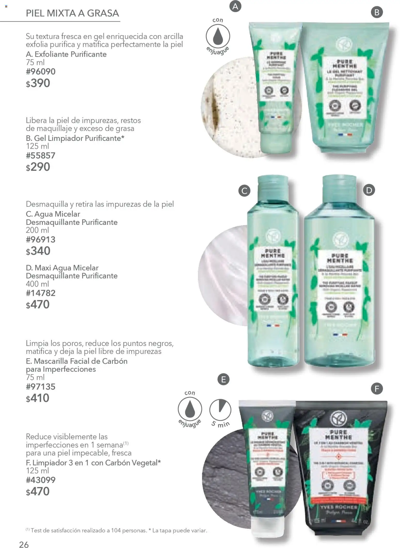 Nuevas ofertas de Yves Rocher válidas en toda la República Mexicana desde el 20.01.2026. ¡Encuentra las mejores ofertas en Yves Rocher campaña 2 2026! | Página: 28 | Productos: Agua, Limpiador, Maquillaje, Agua micelar