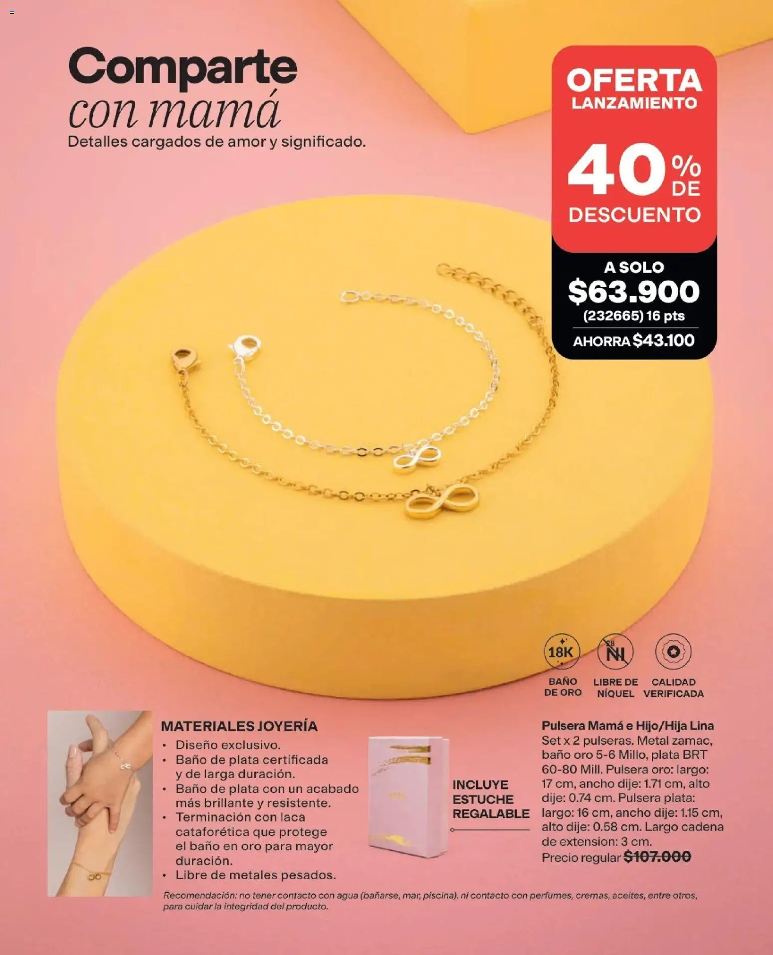 Avon revista - valida desde el 01.05.2026 | Página: 99 | Productos: Estuche, Pulsera, Cadena, Baño