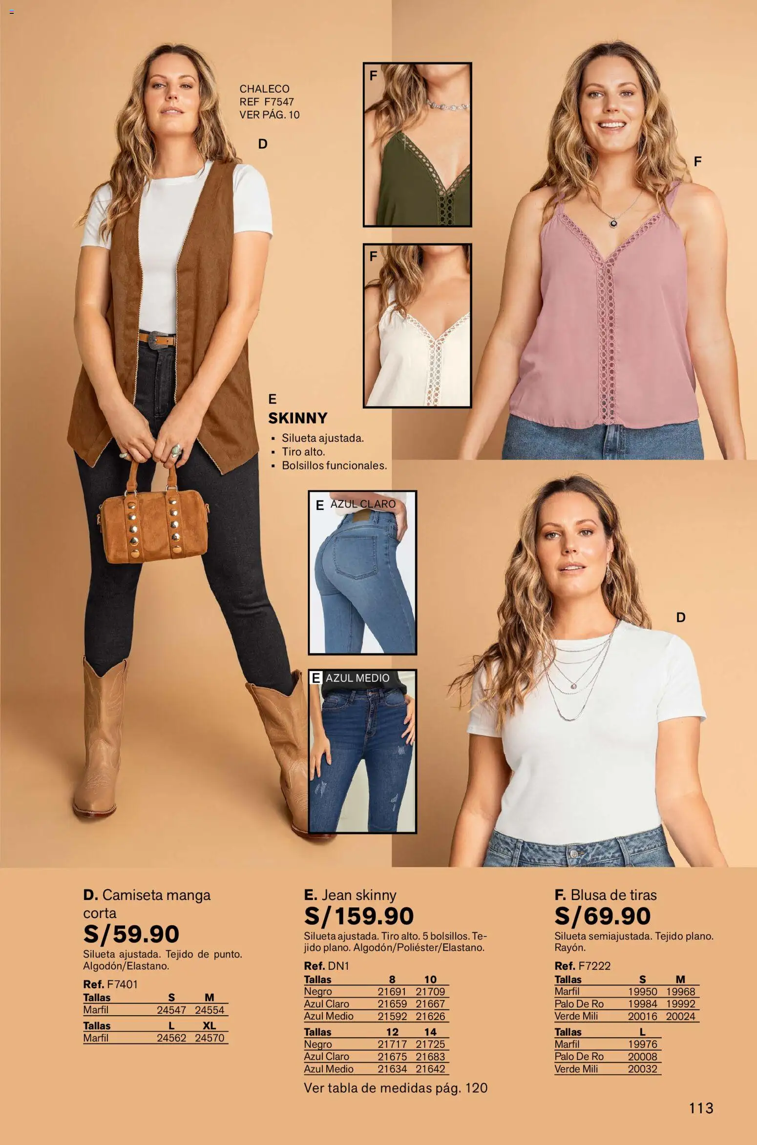 Catálogo Leonisa válido desde 16.01.2026 | Página: 113 | Productos: Blusa, Chaleco, Té