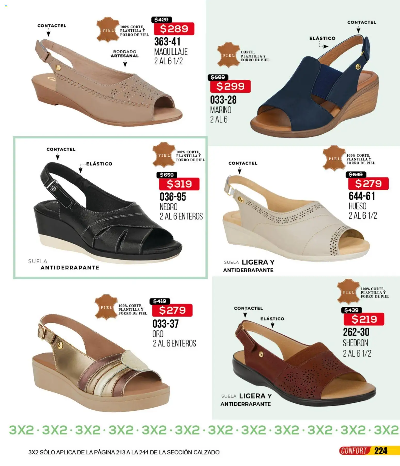 Nuevas ofertas de Cklass válidas en toda la República Mexicana desde el 18.03.2026. ¡Encuentra las mejores ofertas en Cklass catálogo Liquidación total calzado! | Página: 225 | Productos: Maquillaje