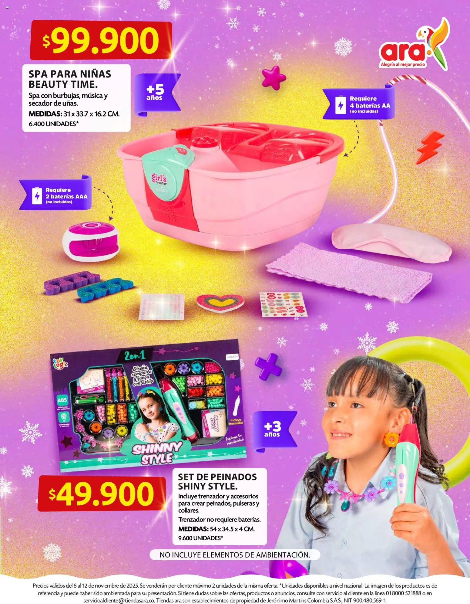 Ara revista - valida desde el 06.11.2025 | Página: 9 | Productos: Sobre