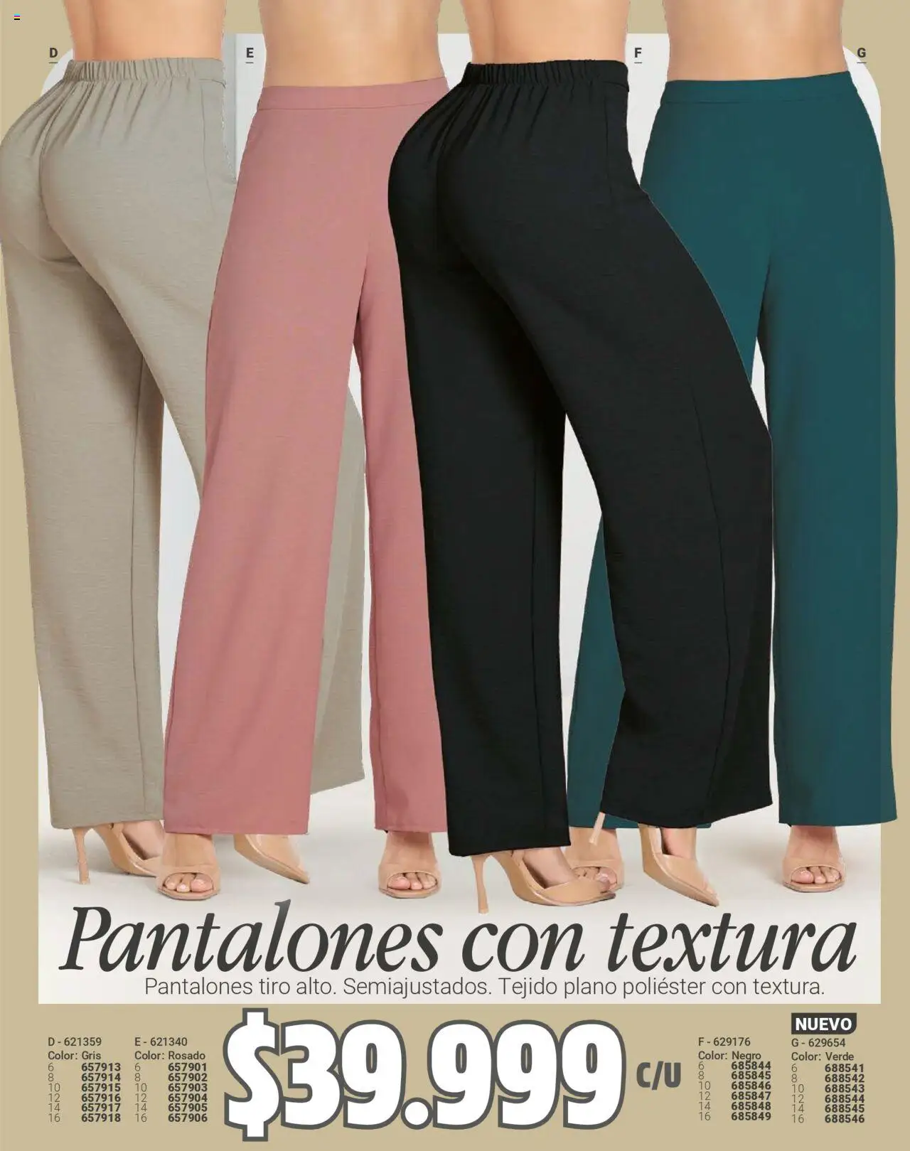 Carmel revista - valida desde el 25.09.2025 | Página: 33 | Productos: Pantalones