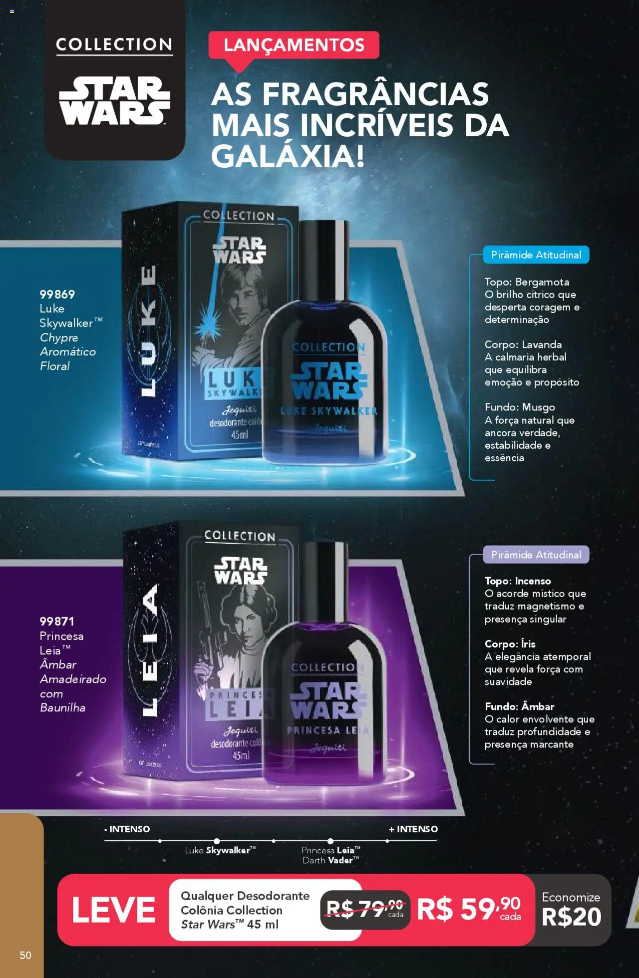 Jequiti Folheto - válido de 03.10.2025 | Página: 50 | Produtos: Bergamota, Desodorante, Cola