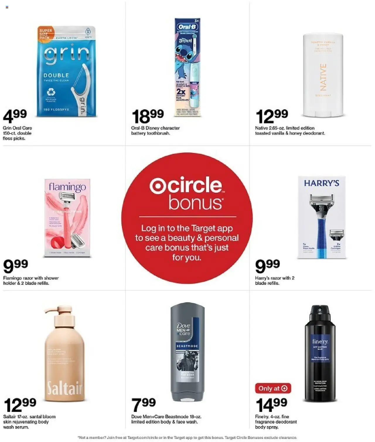 Target Weekly Ad - valid from 19.10.2025 | Page: 32 | Products: Battery, Shower, Fragrance, Deodorant