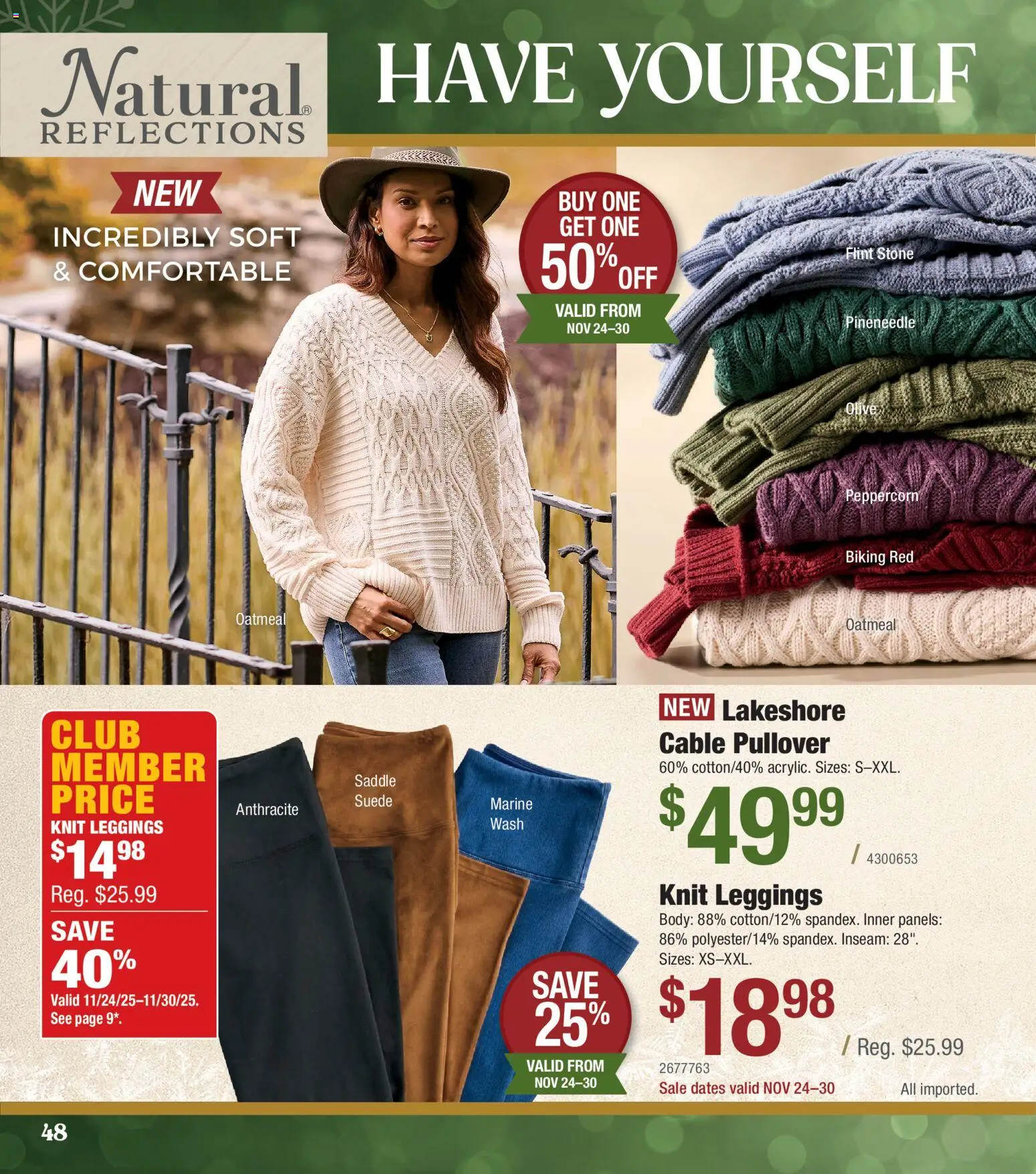 Cabela's Christmas Gift Guide 25 - valid from 01.11.2025 | Page: 48 | Products: Leggings, Cable