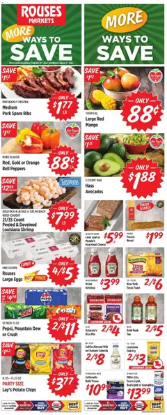 Preview of Rouses weekly ads valid from 25.02.2026