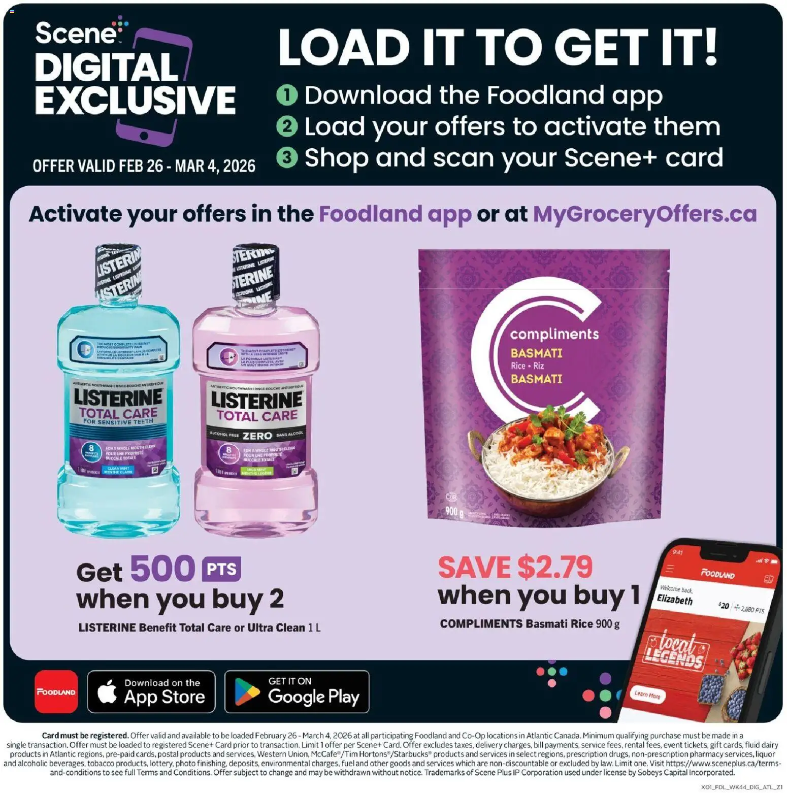 Foodland flyer valid from 26.02.2026 | Page: 11 | Products: Rice, Mouthwash