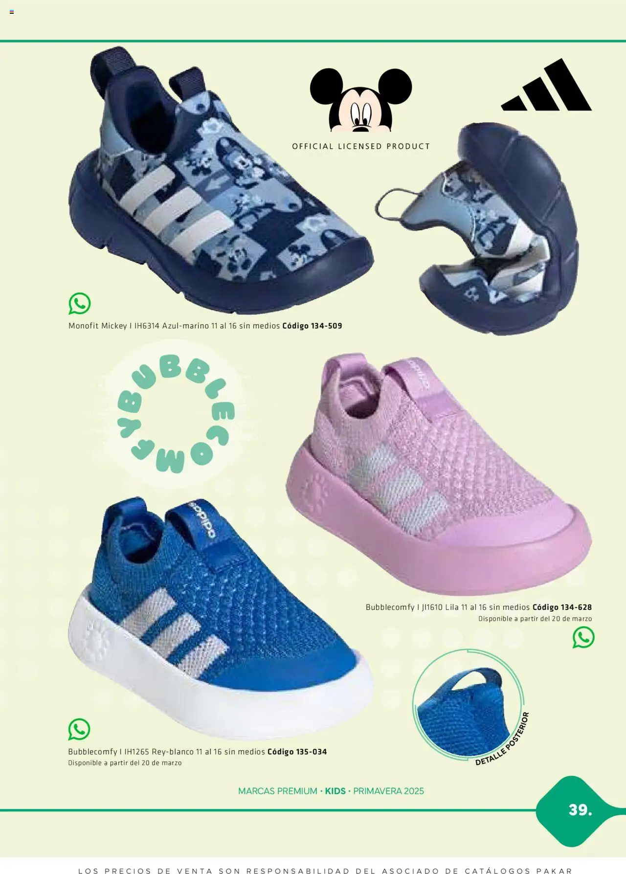 Nuevas ofertas de SC Pakar válidas en toda la República Mexicana desde el 28.02.2025. ¡Encuentra las mejores ofertas en SC Pakar catálogo Premium - Kids! | Página: 39