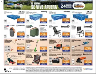 Vista previa Cetrogar catálogo válido desde el 02.01.2026 | Página: 14 | Productos: Conservadora, Amoladora, Pileta, Bordeadora