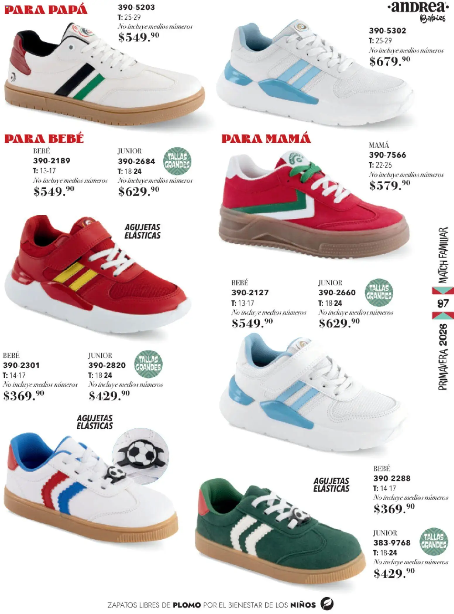 Nuevas ofertas de Andrea válidas en toda la República Mexicana desde el 25.01.2026. ¡Encuentra las mejores ofertas en Andrea catálogo Infantil Baby ! | Página: 21