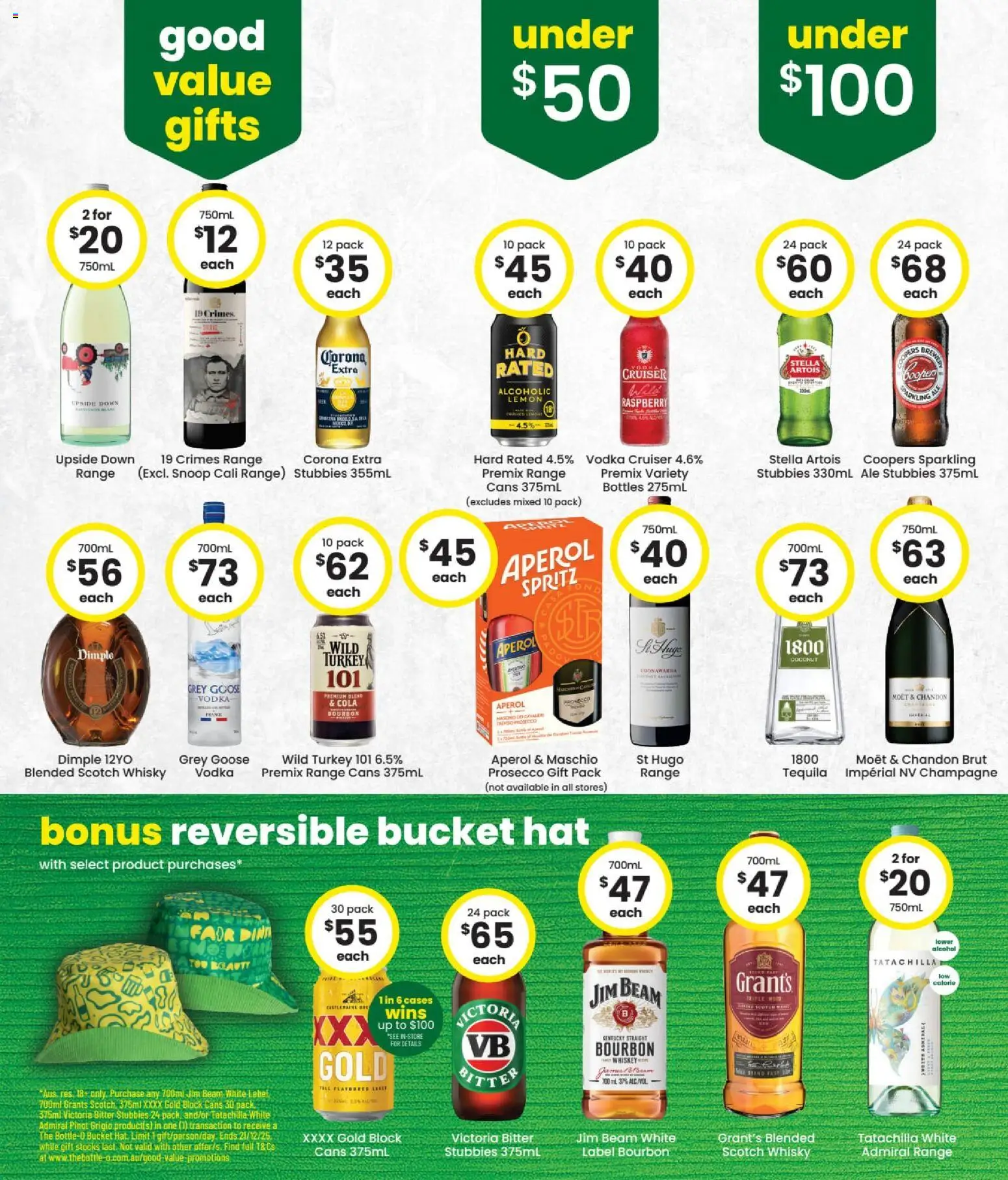 The Bottle-O catalogue - valid from 08.12.2025 | Page: 3 | Products: Bucket, Vodka, Lemon, Raspberry