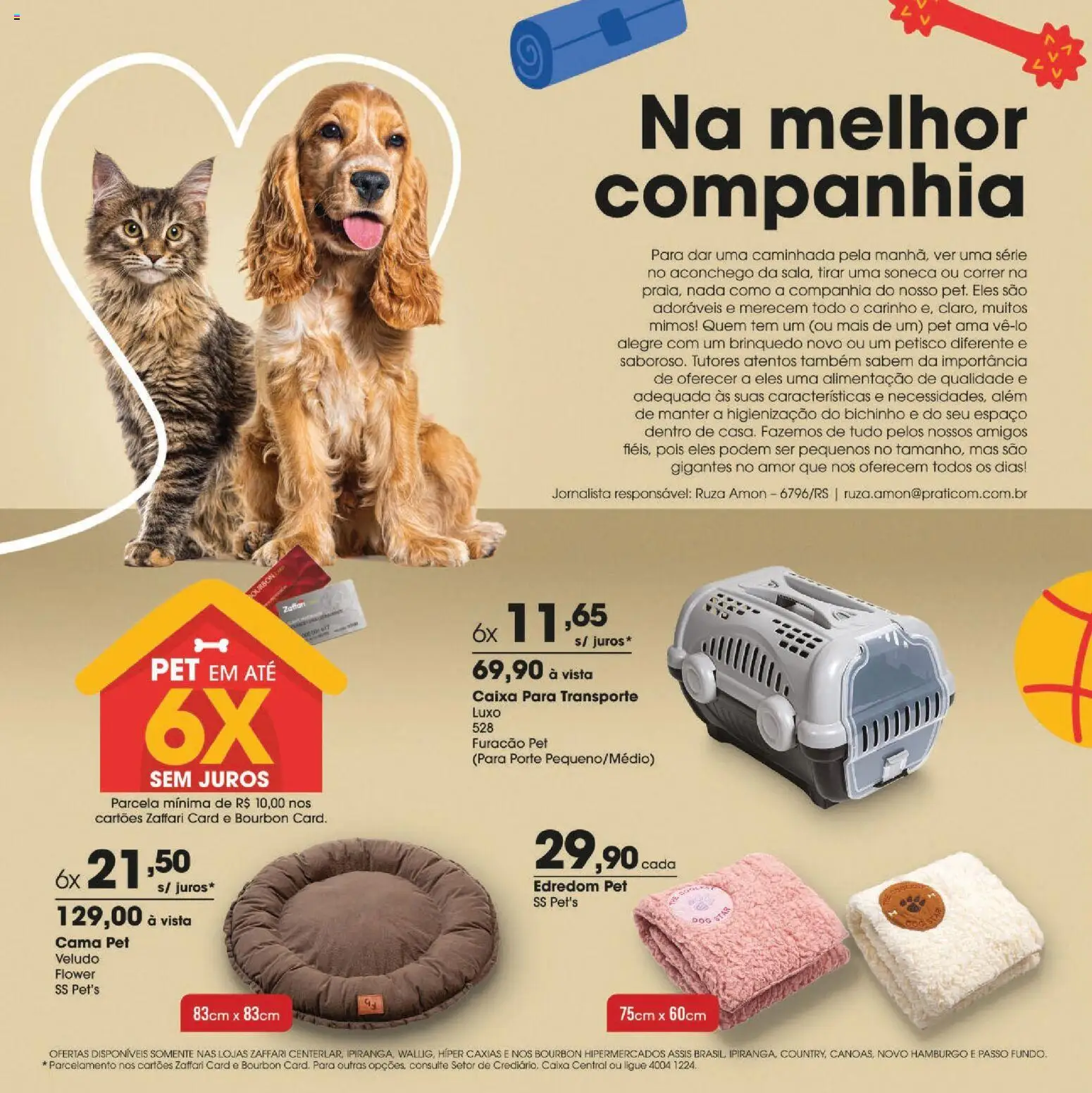 Zaffari Folheto - válido de 23.04.2026 | Página: 2 | Produtos: Edredom, Cama, Caixa, Bourbon