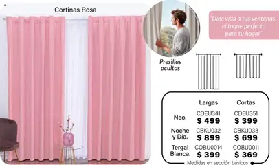 Vista previa de Colchas Concord - Catálogo, nuevo folleto de la tienda, válido en México a partir del 01.08.2025 | Página: 306 | Productos: Cortinas