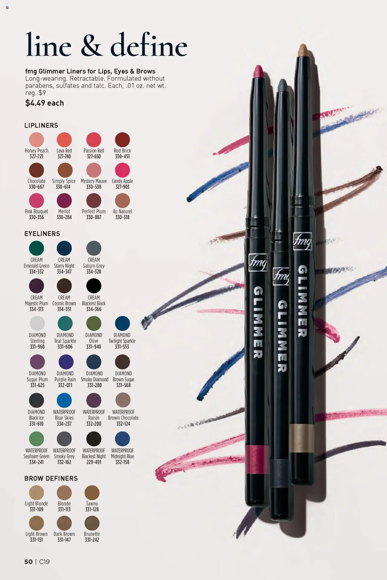 Avon Brochure - valid from 10.09.2025 | Page: 50 | Products: Chocolate, Cream, Sugar, Peach