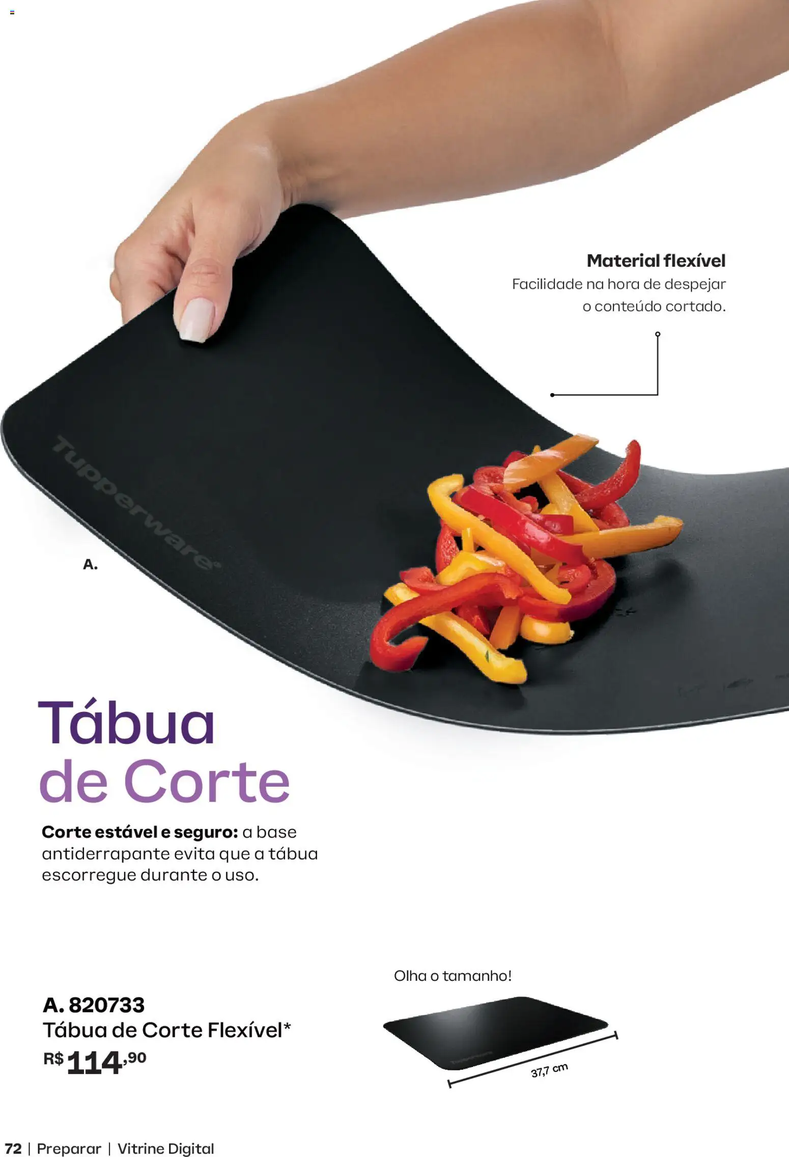Tupperware Folheto - válido de 01.05.2026 | Página: 72 | Produtos: Base, Tábua de corte, Tábua