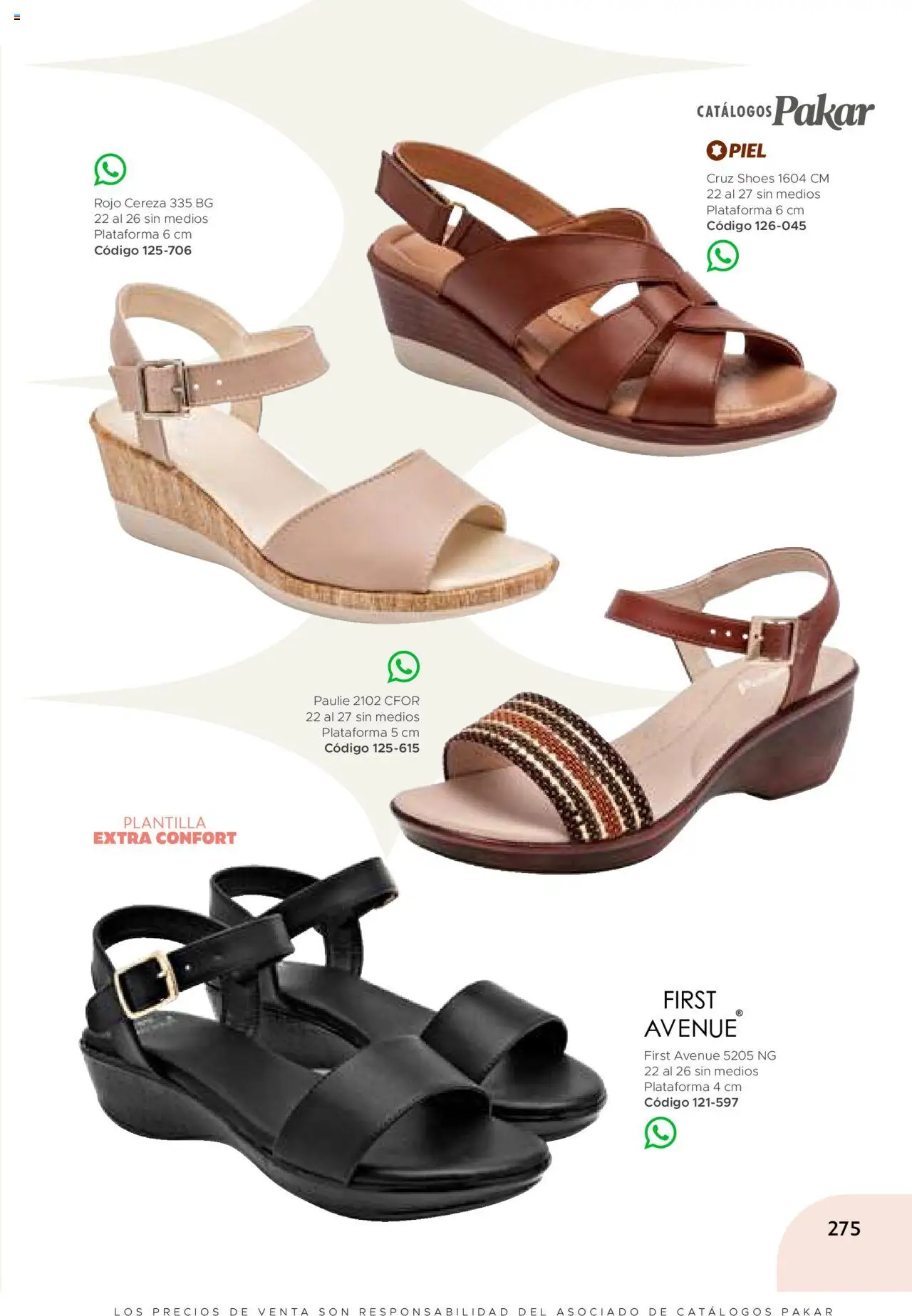 Nuevas ofertas de SC Pakar válidas en toda la República Mexicana desde el 24.07.2025. ¡Encuentra las mejores ofertas en SC Pakar Catálogo Mujer otoño / invierno! | Página: 275