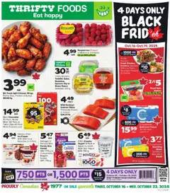 Preview of Thrifty Foods weekly flyer / circulaire from shop Thrifty Foods valid from 16.10.2025
